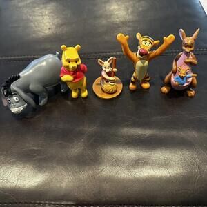 Vintage Disney Winnie the Pooh and Friends Figures Lot PVC Cake Toppers